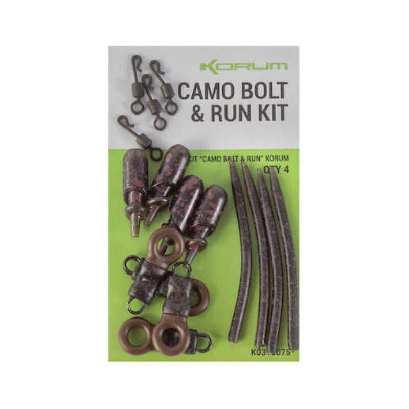 KORUM Camo Bolt & Run Kit Small