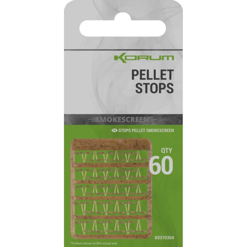 KORUM Smokescreen Pellet Stops