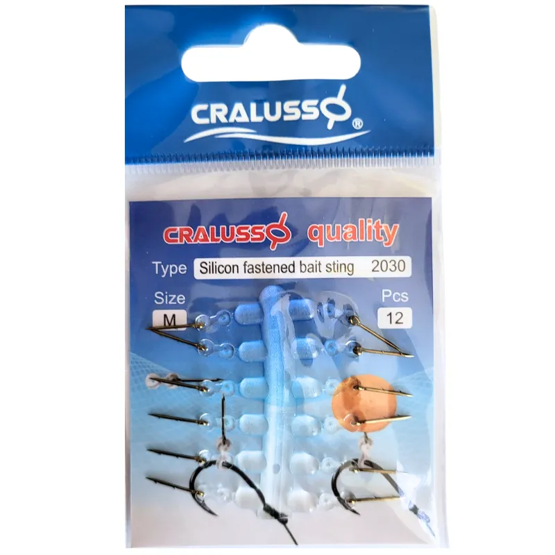 CRALUSSO Silicone Fastened Bait Sting 10mm
