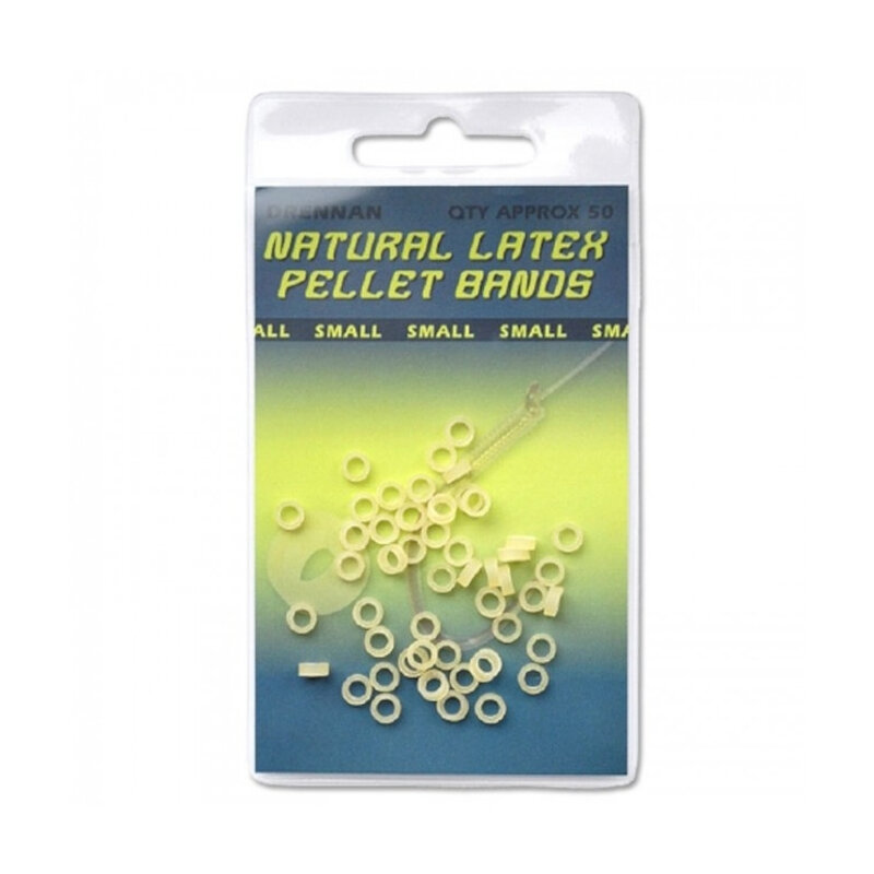 DRENNAN Natural Latex Pellet Bands Small