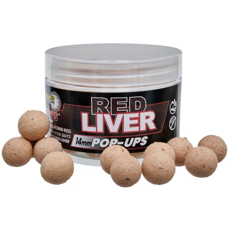 STARBAITS Red Liver Pop Up