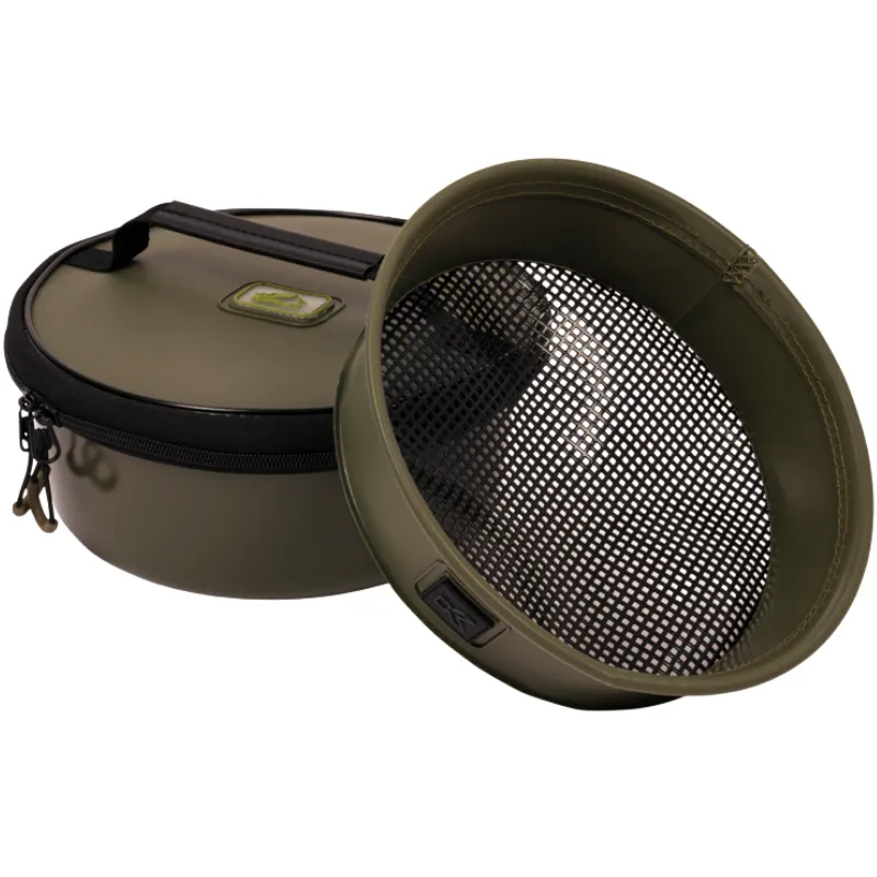 KORUM EVA Solid Groundbait Bowl & Riddle