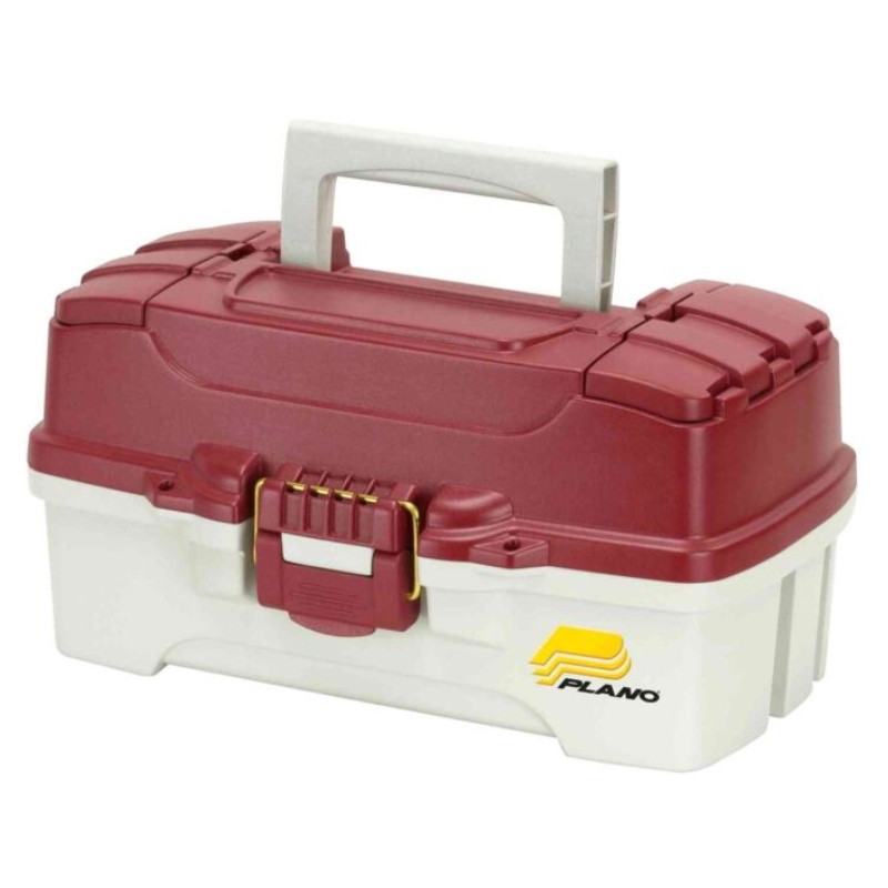PLANO One-Tray Tackle Box Red/White