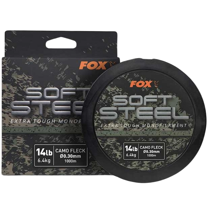 FOX Soft Steel Fleck Camo Mono 0,33mm 1000m 