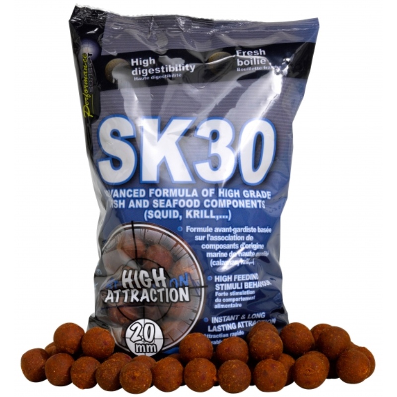 STARBAITS SK30 Boilies 20mm 1Kg