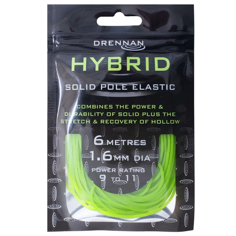 DRENNAN Hybrid Elastic 6m 1,6mm Green