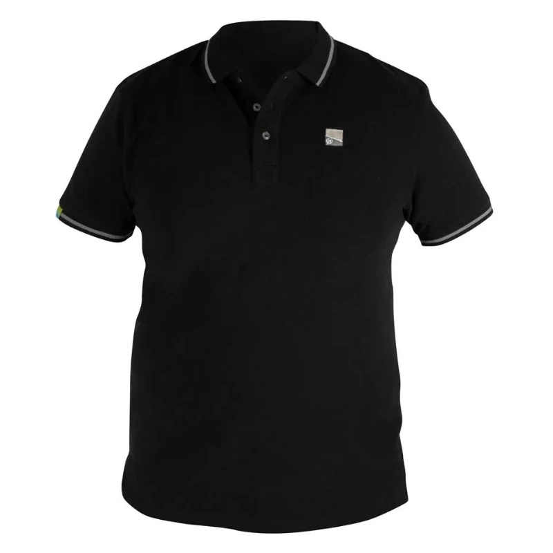 PRESTON Polo Black XXL