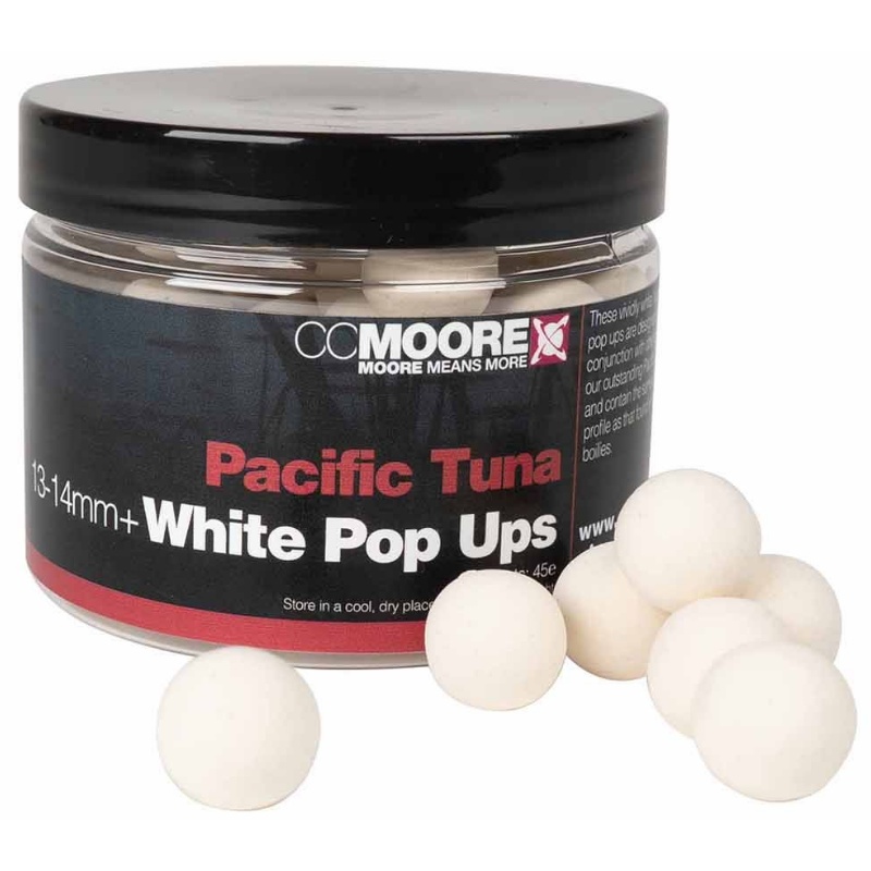 CC MOORE Pacific Tuna Air Ball Pop Ups White 13-14mm