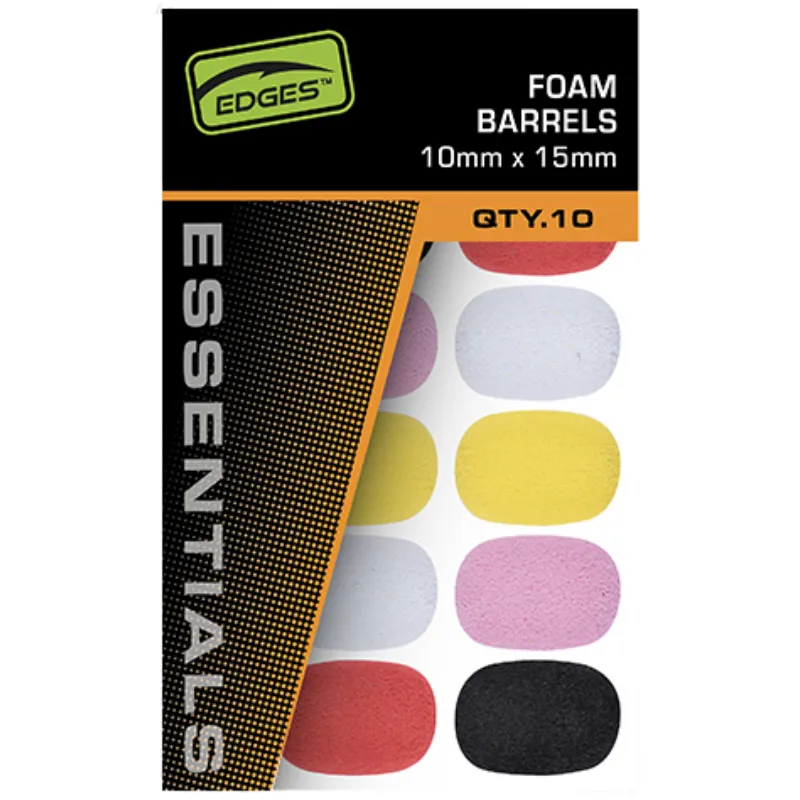FOX Foam Barrels 10x15 Mixed Colour
