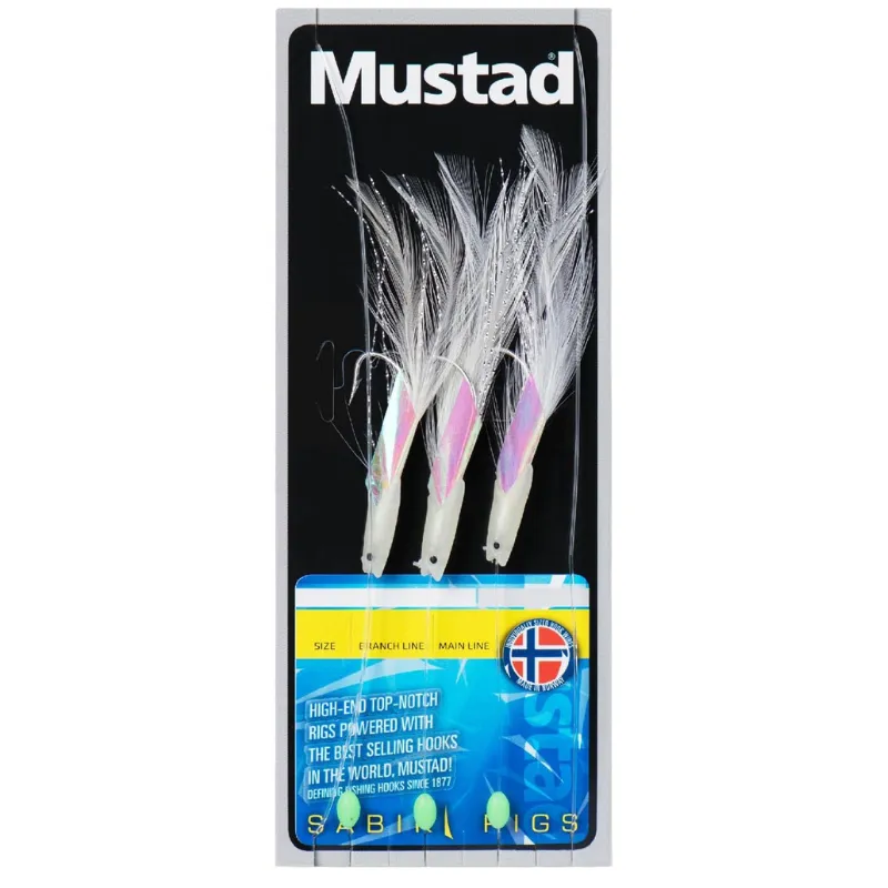 MUSTAD Sabiki Luminous Hokkai Trace