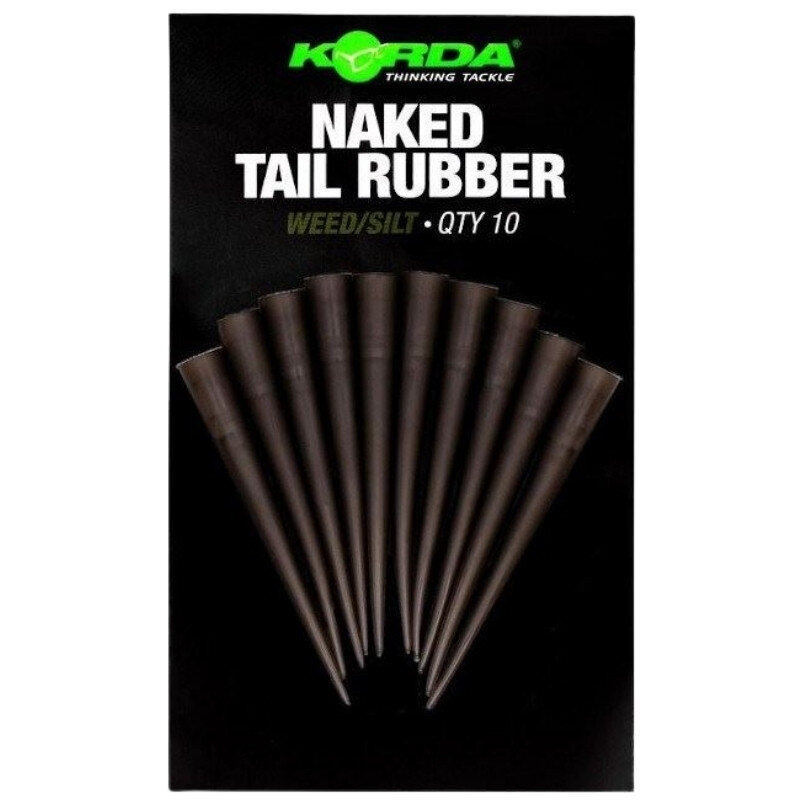 KORDA Naked Tail Rubber Weed/Silt