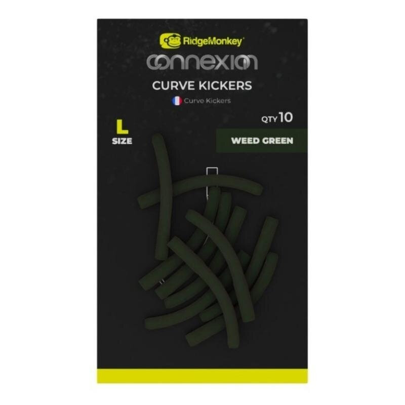 RIDGE MONKEY Connexion Curve Kickers Large Weed Green