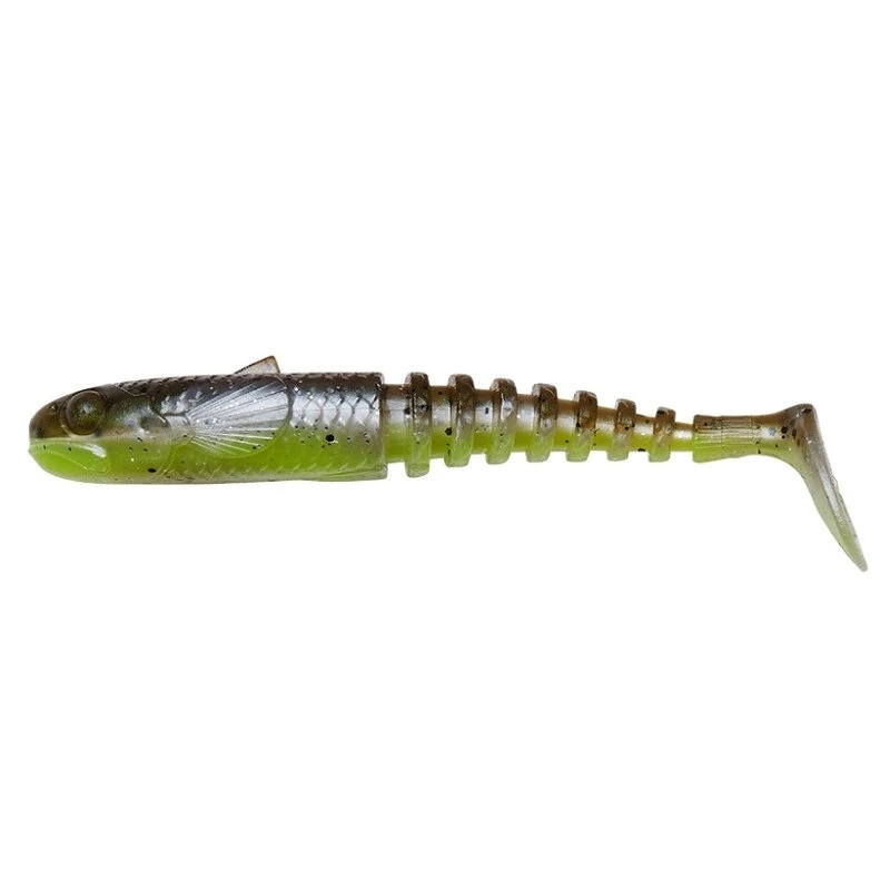 SAVAGE GEAR Gobster Shad 7,5cm Green Pearl Yellow