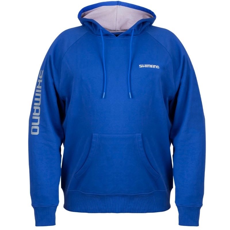 SHIMANO Pull Over Hoodie Blue