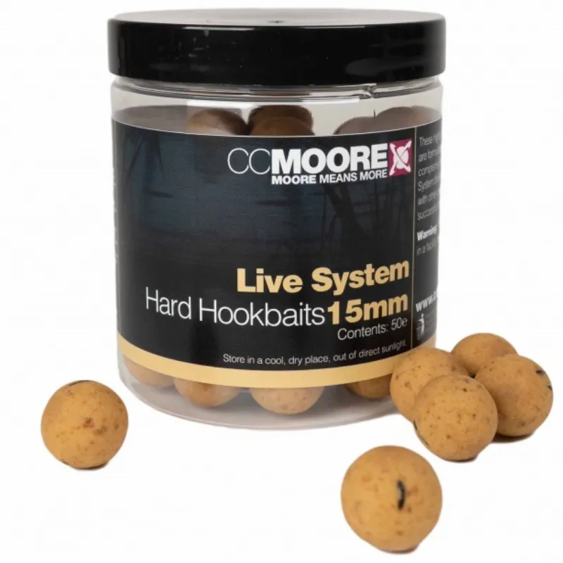 CC MOORE Live System Hard Hookbaits