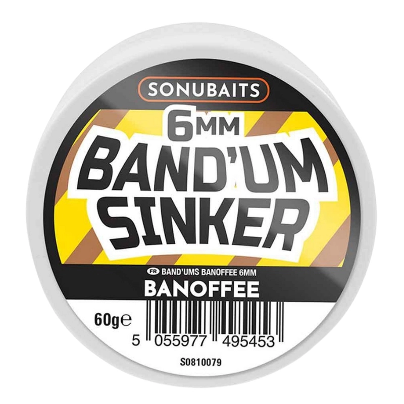 SONUBAITS Band’um Sinker Banoffee 6mm