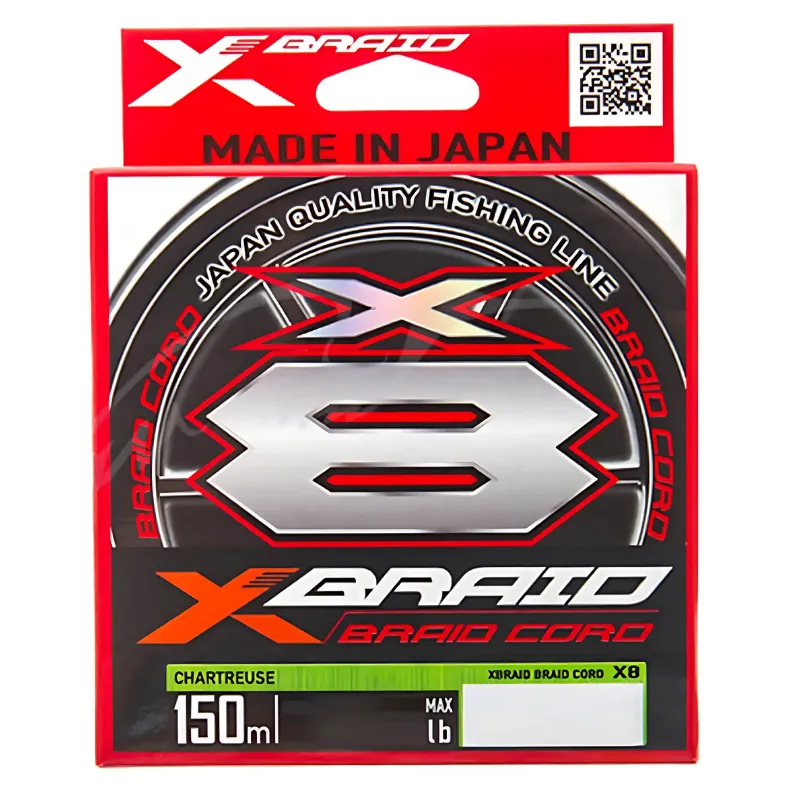 YGK Braid Cord x8 Chartreuse