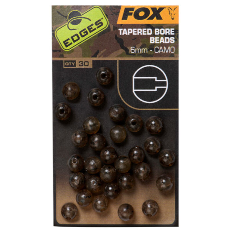 FOX Edges Camo Tapered Bore Bead 6mm
