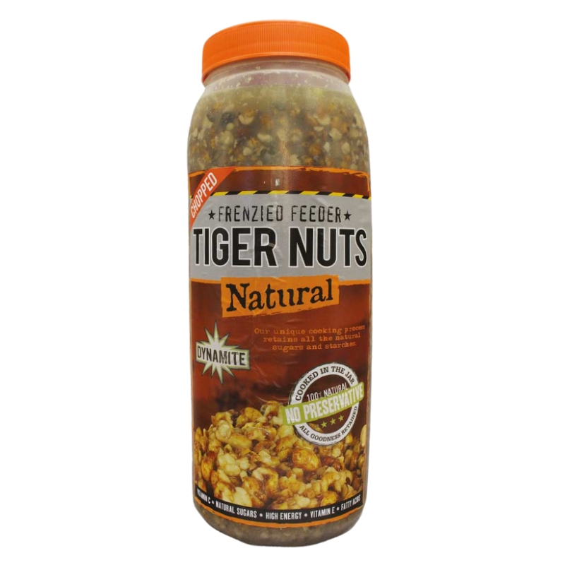 DYNAMITE BAITS Frenzied Feeder Chopped Tiger Nut Jar 2,5L