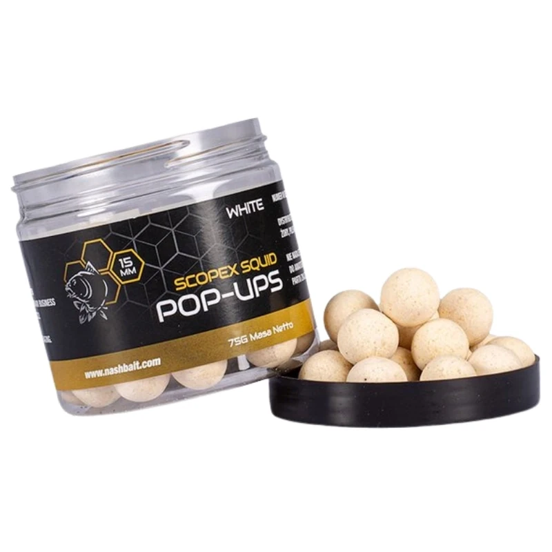NASH Scopex Squid Pop Ups White