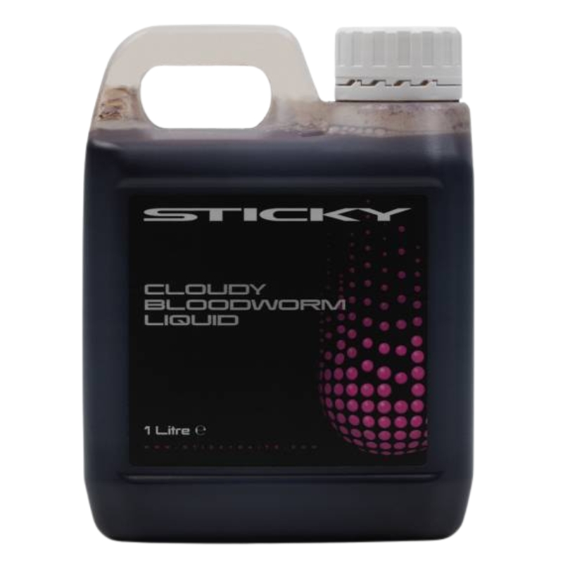 STICKY BAITS Cloudy Liquid Bloodworm 1L