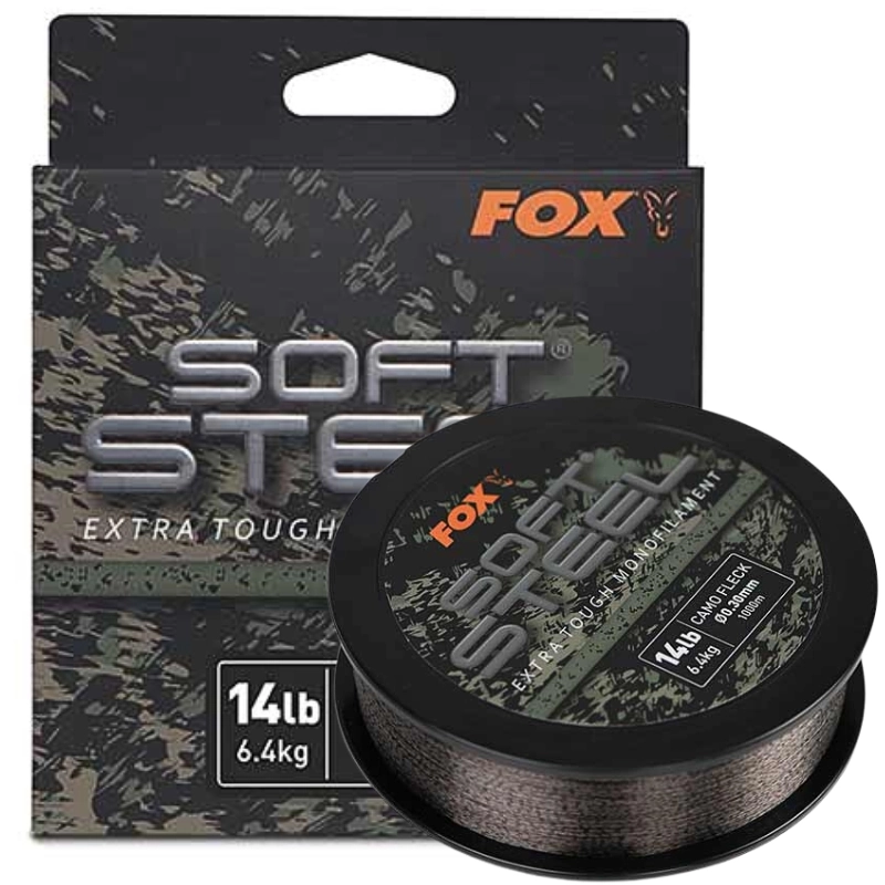 FOX Soft Steel Fleck Camo Mono 0,37mm 1000m 