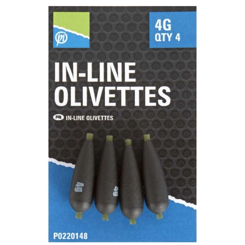 PRESTON Inline Olivettes 0,6g