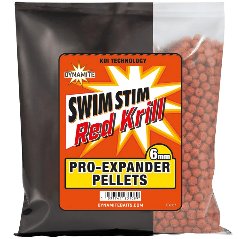 DYNAMITE BAITS Swim Stim Red Krill Pro-Expander Pellets