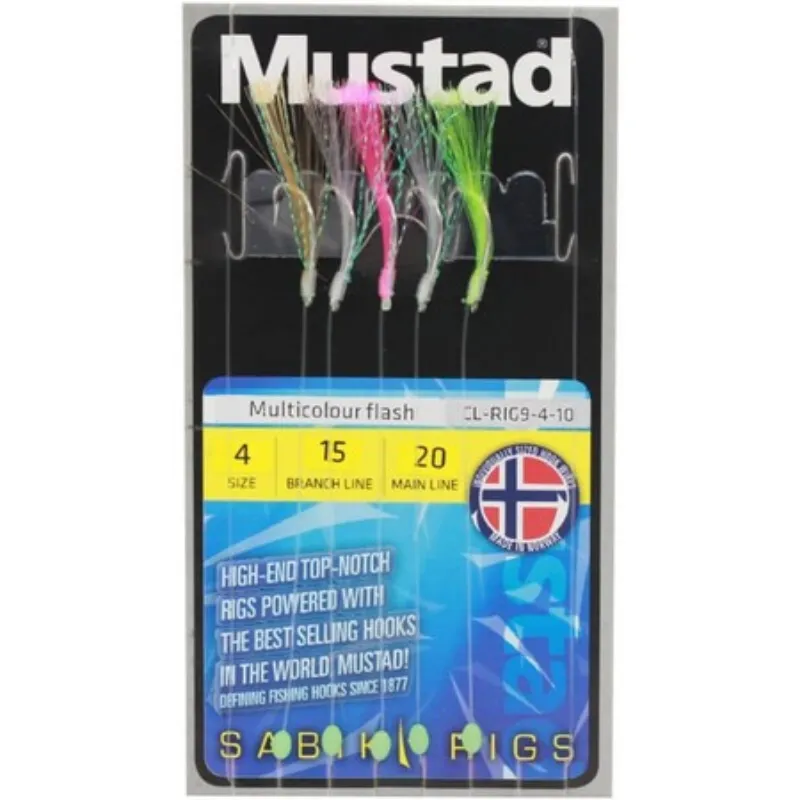 MUSTAD Sabiki Multicolor Flash