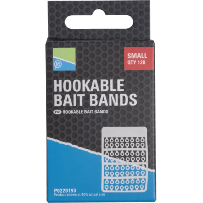 PRESTON Hookable Bait Bands - Small