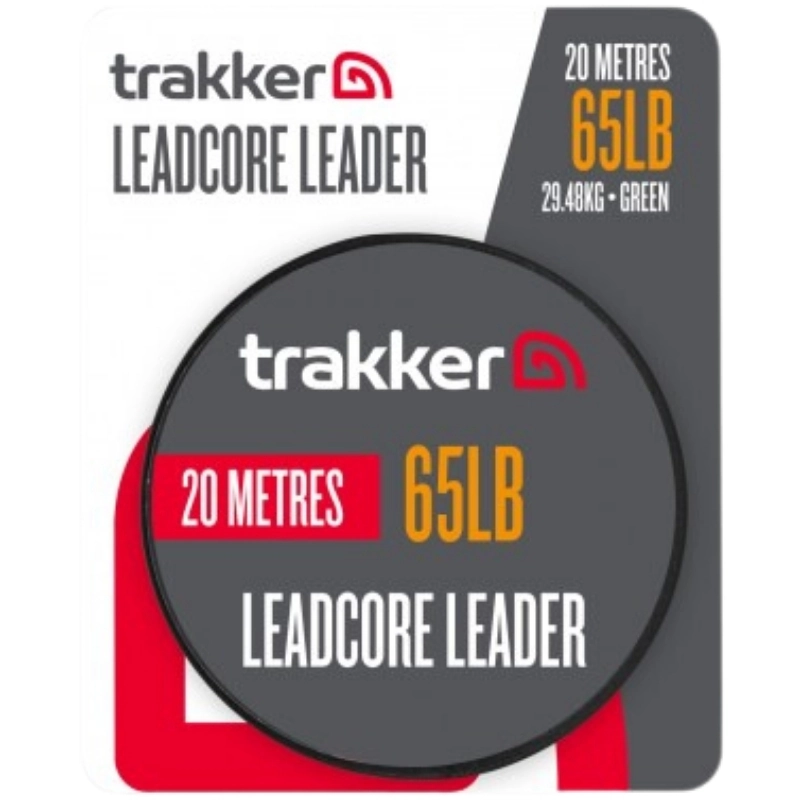 TRAKKER Leadcore Leader 65lb/30kg 20m