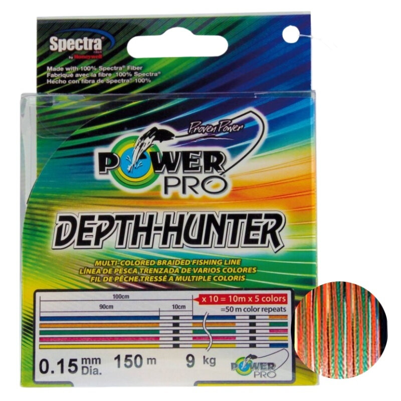 POWER PRO Depth Hunter 0,15mm 300m Multi Color