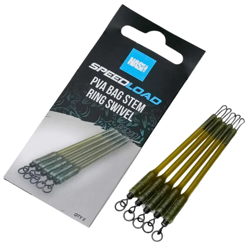 NASH Speedload PVA Bag Stem Ring Swivel