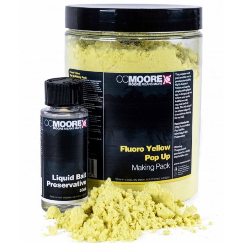 CC MOORE Pop Up Making Pack Fluoro Yellow 300g