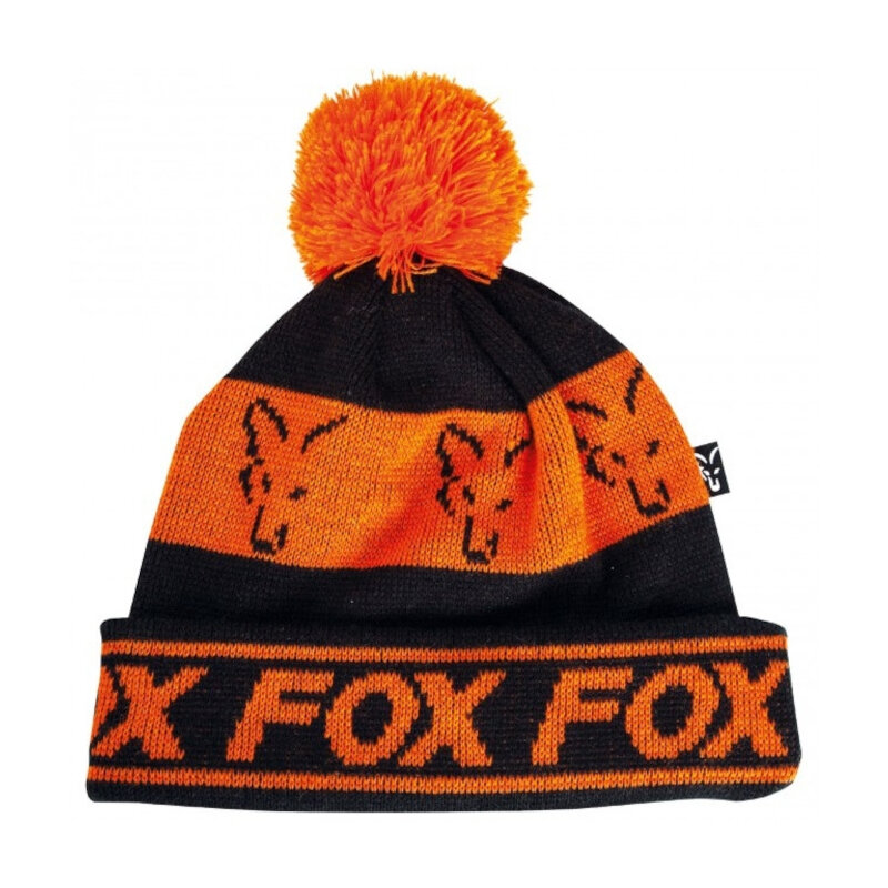 FOX Black Orange Lined Booble