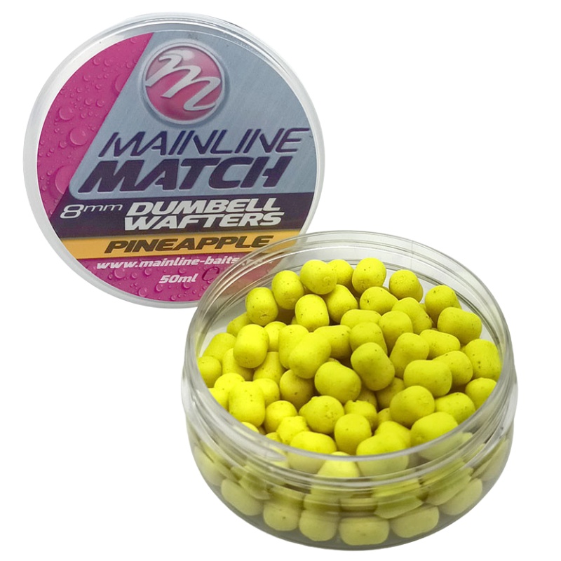 MAINLINE Match Dumbell Wafters Yellow Pineapple 8mm 50ml