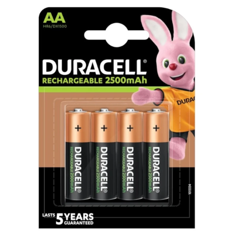 DURACELL Rechargeable AA 1,2V 2500mAh