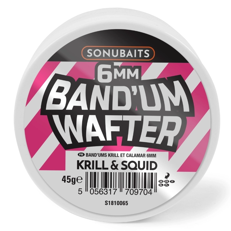 SONUBAITS Band’um Wafters Krill & Squid 6mm