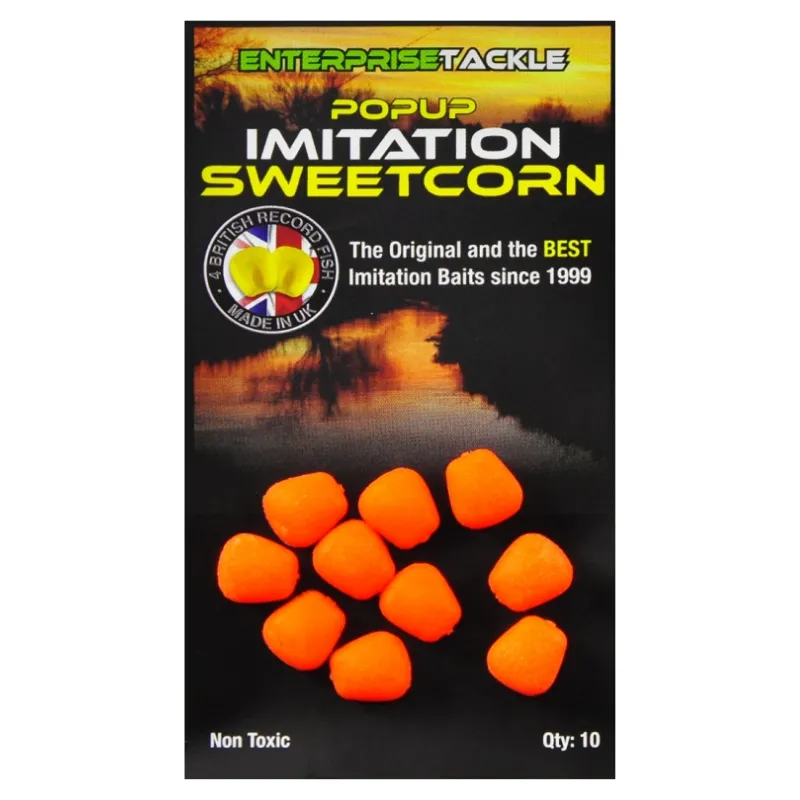 ENTERPRISE Pop Up Sweetcorn Fluoro Orange Unflavoured