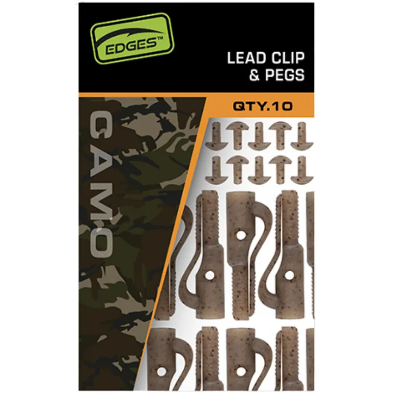 FOX Camo Lead Clip + Pegs