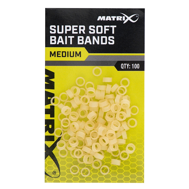 MATRIX Super Soft Bait Bands Medium 4-8mm