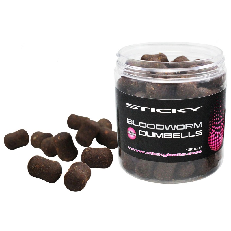 STICKY BAITS Bloodworm Dumbells 16mm 160g