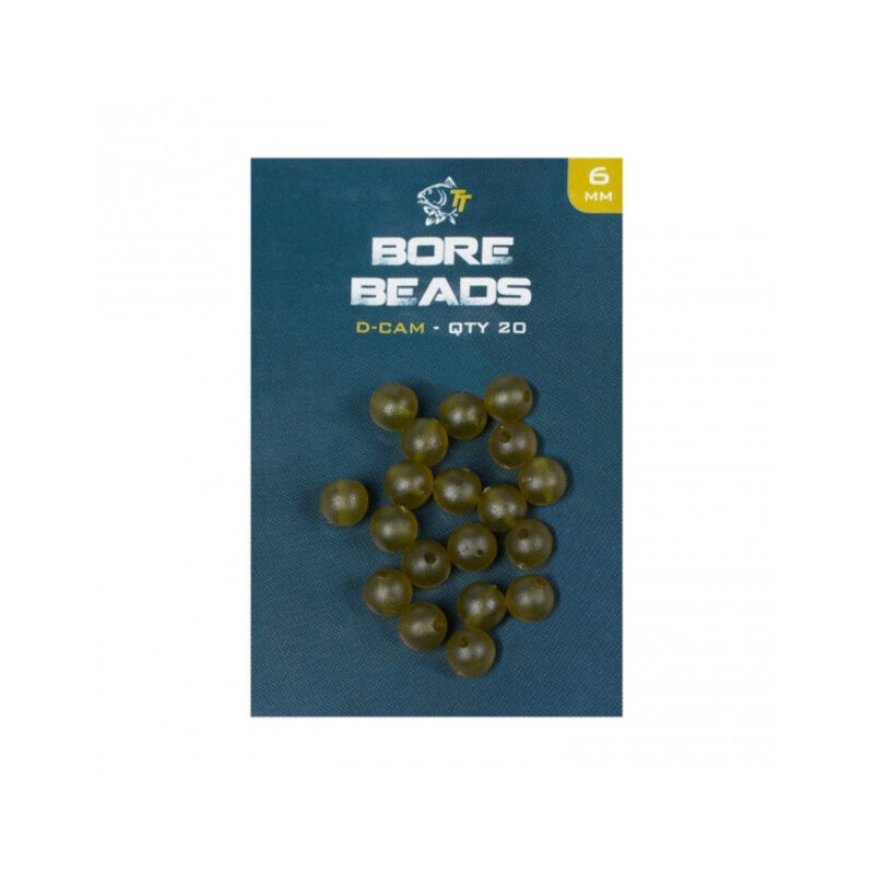 NASH Soft Taper Bore Beads 6mm Diffusion Camo