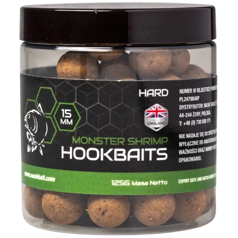 NASH Monster Shrimp Hard Hookbaits