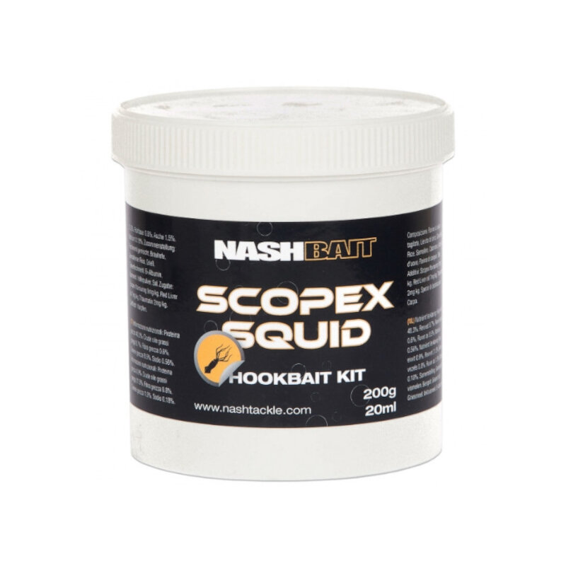 NASH Scopex Squid Hookbait Kit 200g