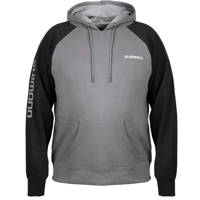 SHIMANO Pull Over Hoodie Grey