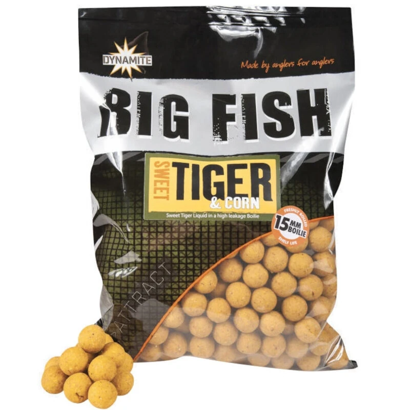 DYNAMITE BAITS Sweet Tiger & Corn Boilies