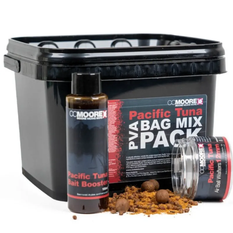 CC MOORE PVA Bag Mix Pack Pacific Tuna 1kg