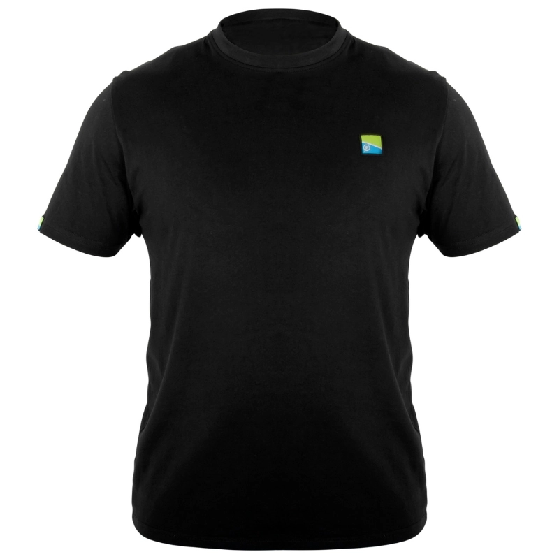 PRESTON Lightweight Black T-Shirt M