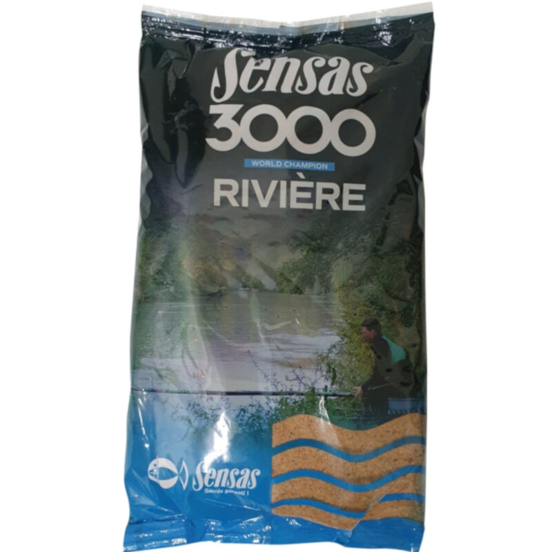 SENSAS 3000 Groundbait Riviere (River) 1Kg